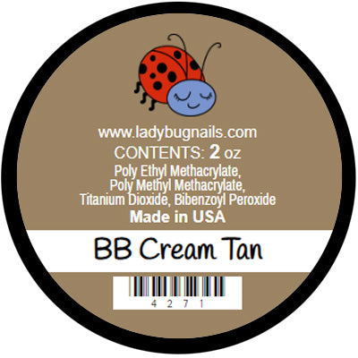 Lady Bug Nails Acrylic (BB Cream Tan) .25 oz