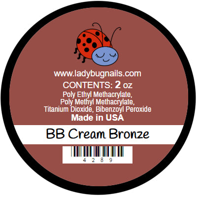 Lady Bug Nails Acrylic (BB Cream Bronze) .25 oz