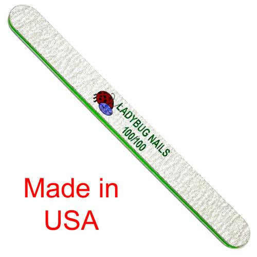 Nail files (12 pcs) 100/100