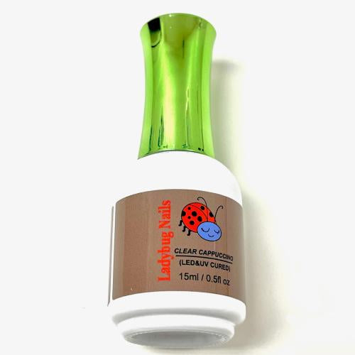 Ladybug Nail CLEAR CAPPUCCINO