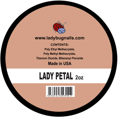 Lady petal (nude acrylic)
